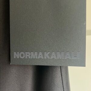 Norma Kamali Black Mini Dress